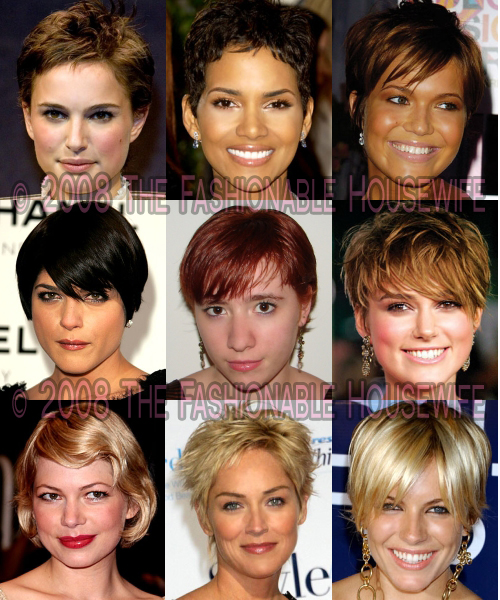short hairstyles for 2009. Short hair is the second
