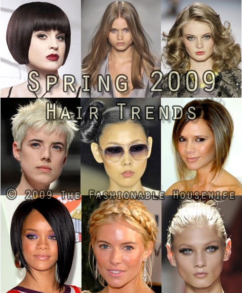 Trends: Spring 2009 Hair Cuts & Hairstyles