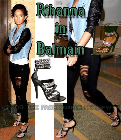 The ever gorgeous and super talented Rihanna was recently spotted in Balmain