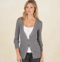 Soybean Ribbed Cardigan