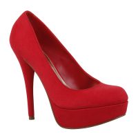 red heels from Brash by Payless . They are the perfect fiery red ...
