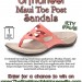 Enter for a chance to win Orthaheel Maui Sandals!