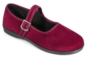 Shoes with deals straps across foot