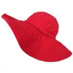 Cherry Cotton Flop Beach Hat