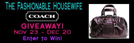 The Fashionable Housewife Coach Giveaway