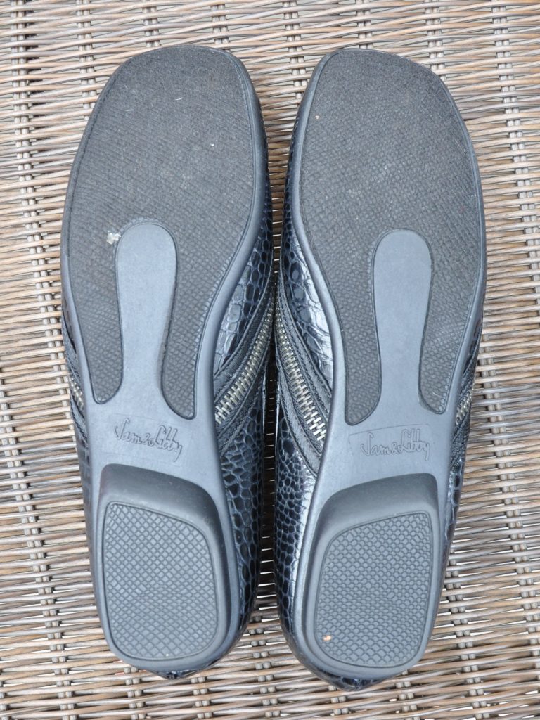 slippery soles
