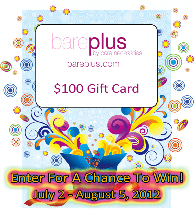 Win A $100 Gift Card for Bare Plus by Bare Necessities *CLOSED*