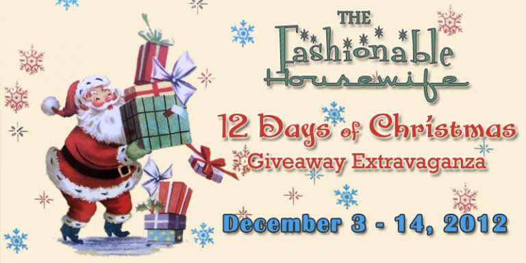 12 Days of Christmas Giveaway Extravaganza!