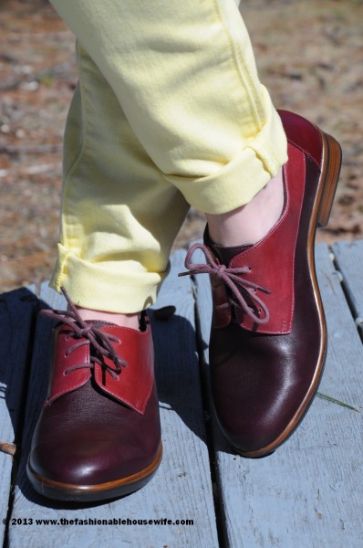 red oxfords