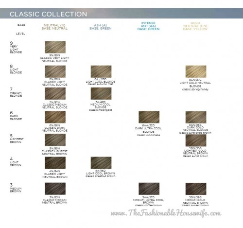 16 shades of classic