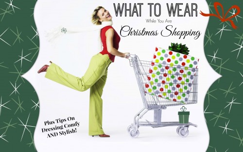 Christmas Shopping Housewife