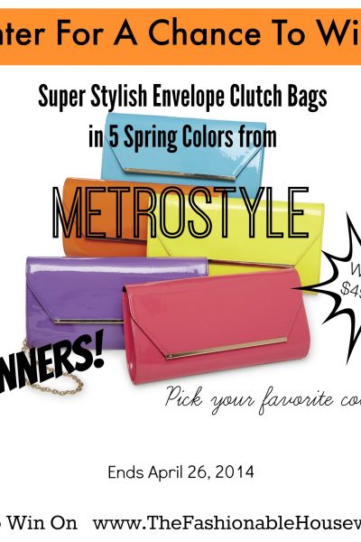 metrostyle clutch giveaway