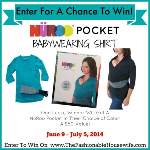 NuRoo Pocket Babywearing Shirt Giveaway
