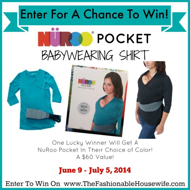 Enter To Win A NüRoo Pocket Babywearing Shirt worth $60!