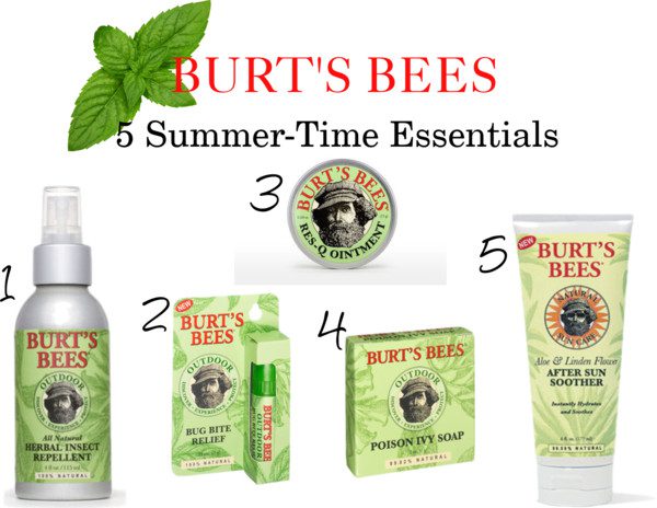 Burt’s Bees 5 Summer-Time Essentials