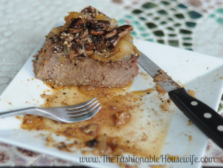 BEEF… It’s What’s For Dinner! With Chocolate Caramelized Onions