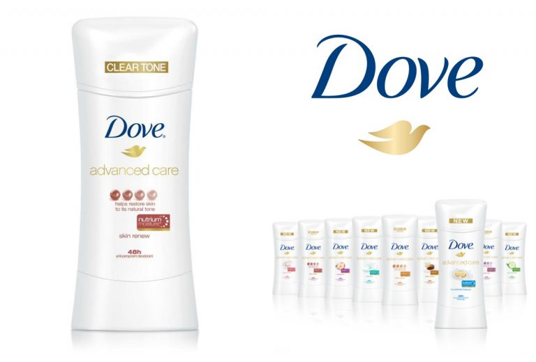 Restore Underarms with Dove Advanced Care Deodorant