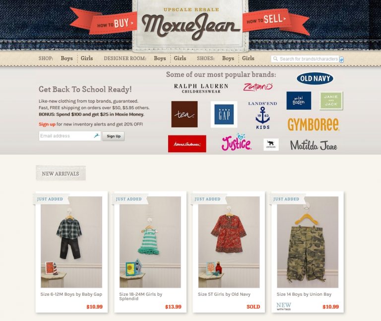 Do All Your Back To School Shopping at Moxie Jean!