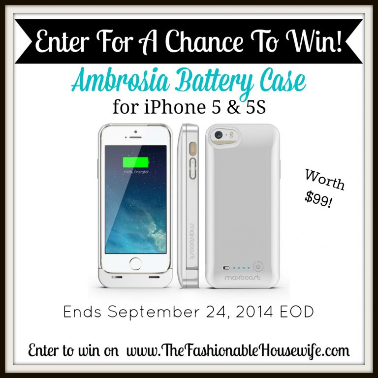 Enter To Win a Maxboost iPhone Battery Case!