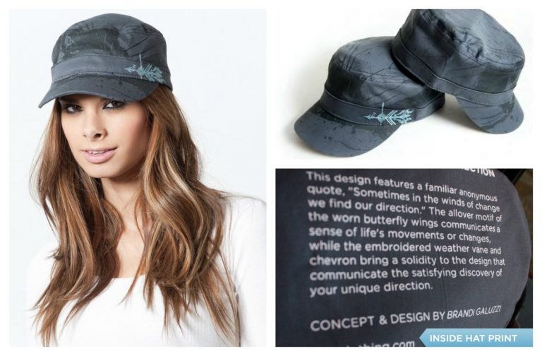 Wear Your Quote on Your Sleeve (Or Your Hat!)