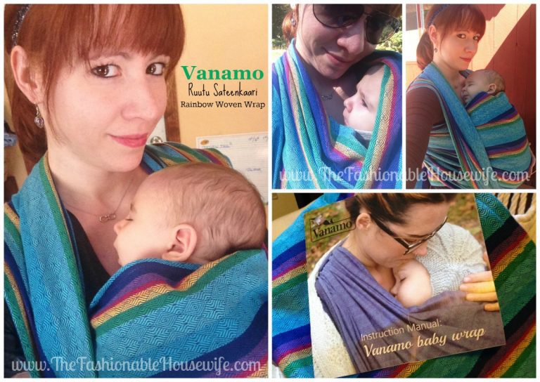 NEW Vanamo Ruutu Sateenkaari Rainbow Woven Wrap