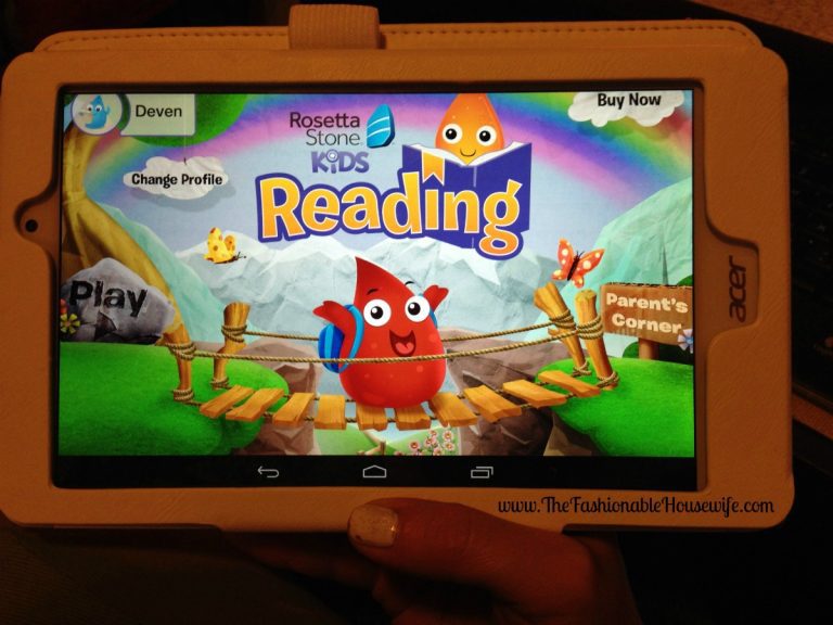 We’re Homeschooling with Rosetta Stone Kids Reading Program