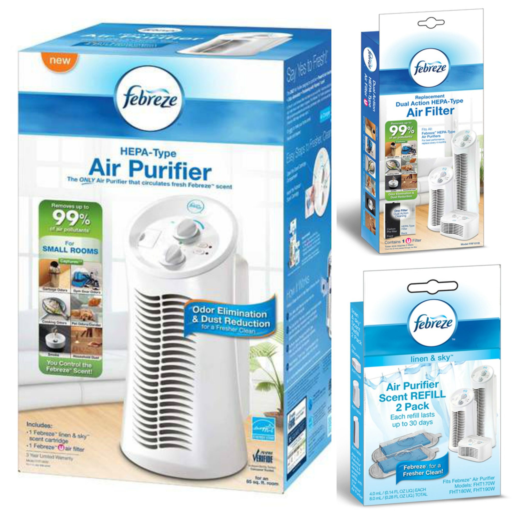 Spring Cleaning Tips and Giveaway for a Febreze Air Purifier! • The