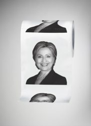 hilary toilet paper