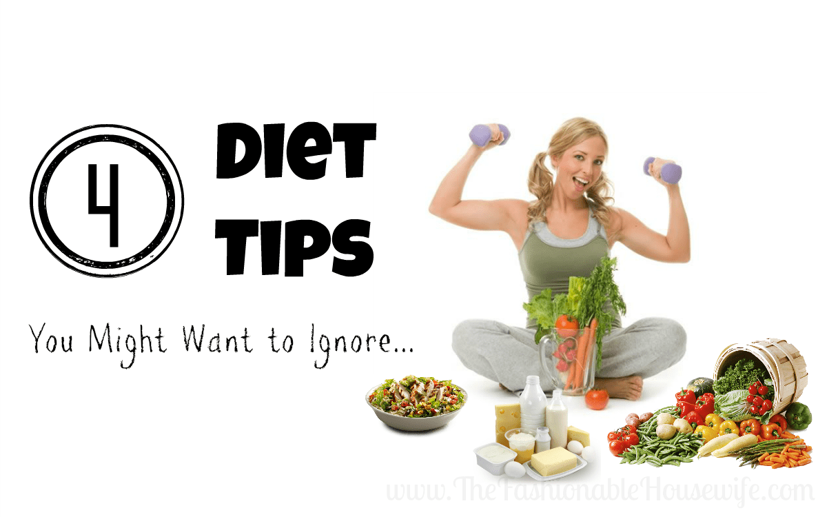 4 diet tips to ignore