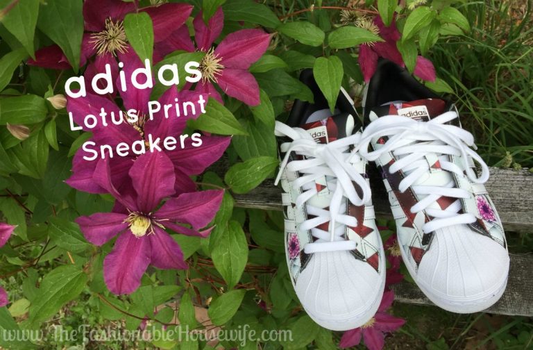 adidas Superstar Sneakers in Lotus Water Lily Pond Print