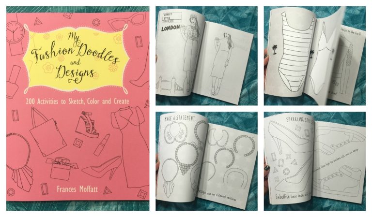 Fashion Doodles and Designs Activity & Coloring Book