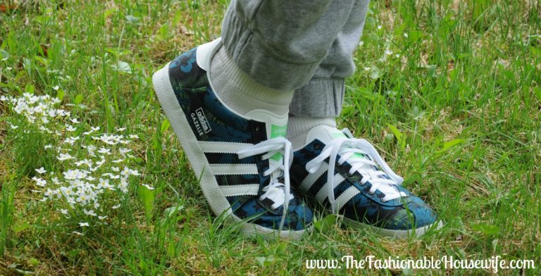 Today’s Outfit: adidas Originals Gazelle OG Black Print Trainers