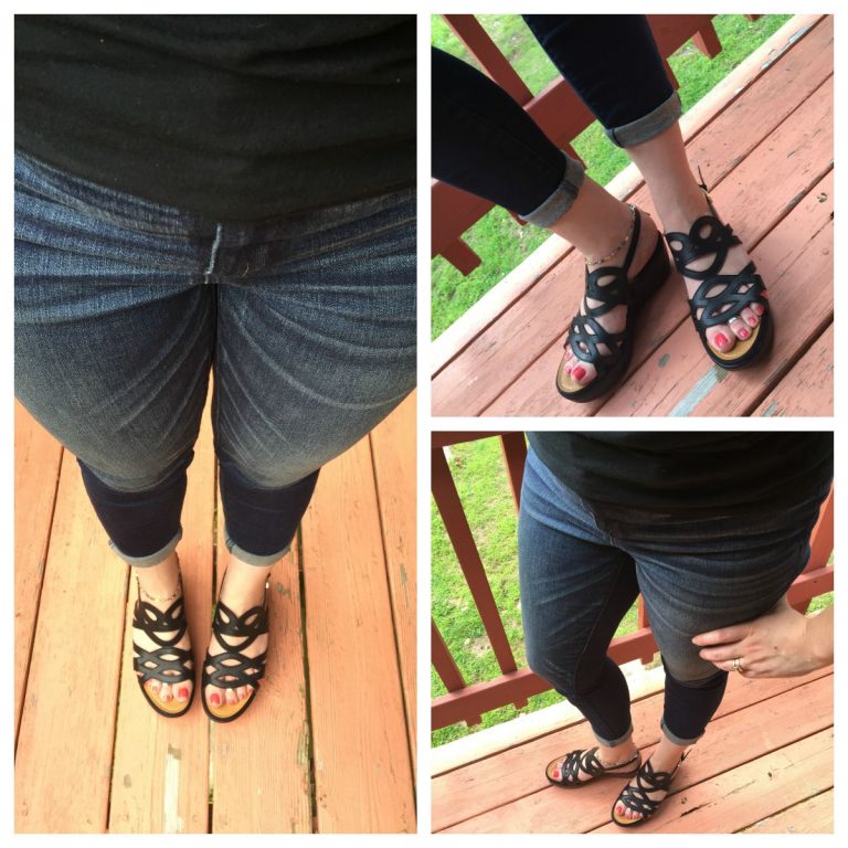 Wearing: BareTraps Darma Wedge Sandals