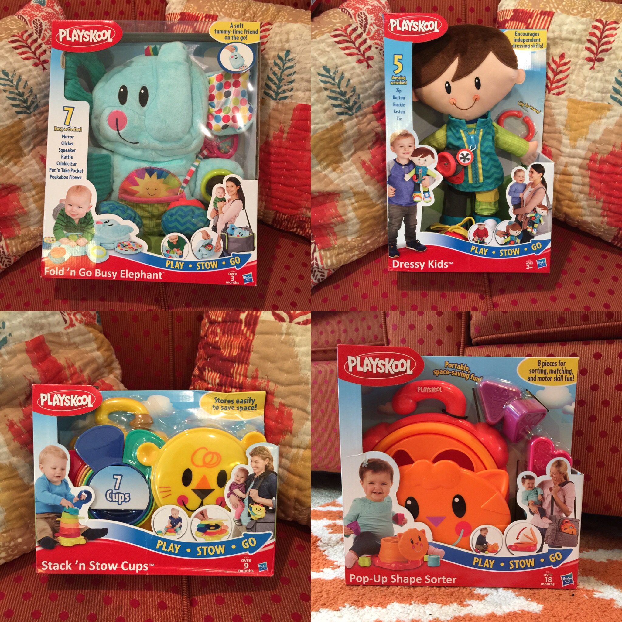 Playskool Space Saving Toys Offer On-The-Go Fun! #PlaySkoolOntheGo #IC #AD