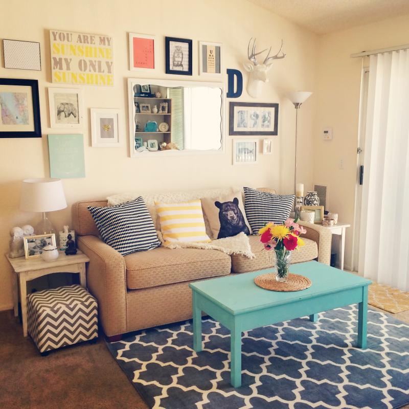 living room from target