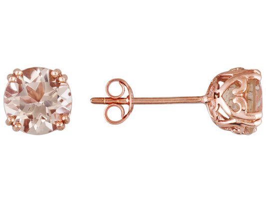 rose gold earrings