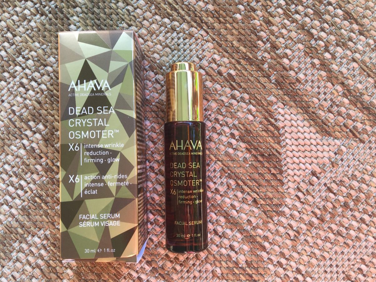 AHAVA Dead Sea Crystal Osmoter X6 Offers Intense Wrinkle Reduction