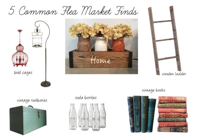 Update Your Home with These 5 Common Flea Market Finds