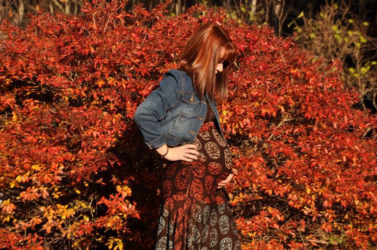 Today’s Outfit: Wrapsody Vesta Ruched Swing Dress