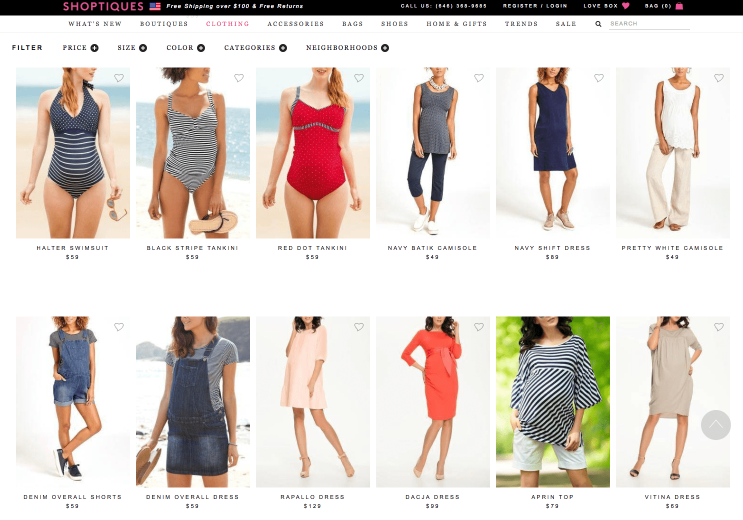 Shoptiques.com Now Offers Maternity & Nursing Wear!