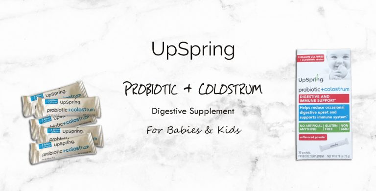 UpSpring Probiotic + Colostrum Digestive Supplement For Babies & Kids
