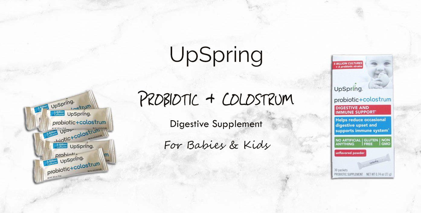 UpSpring Probiotic + Colostrum Digestive Supplement For Babies & Kids
