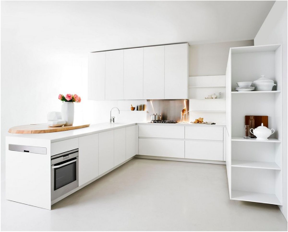 Perfect white kitchen