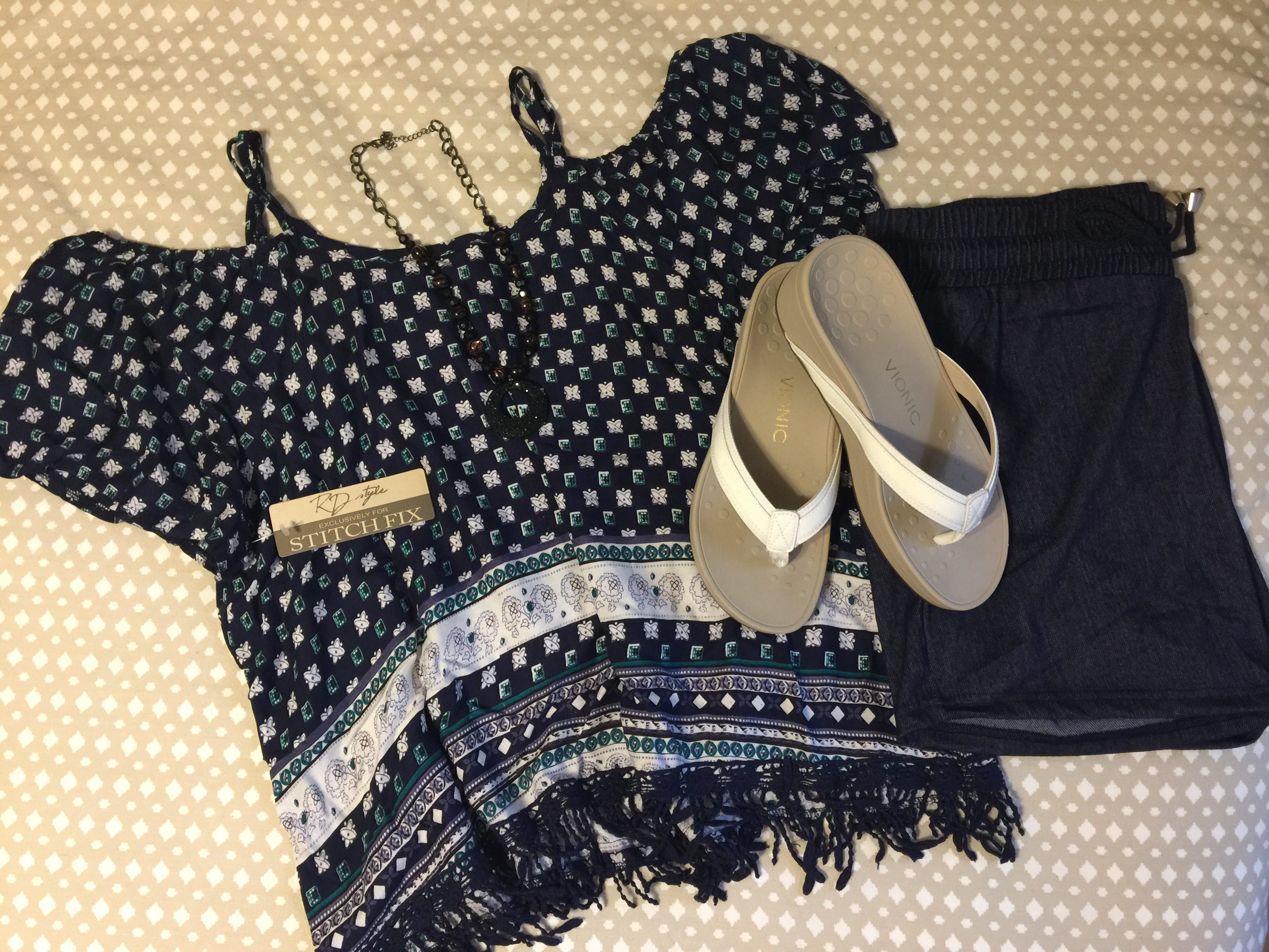 Today’s Outfit: Stitchfix & Vionic High Tide Sandals