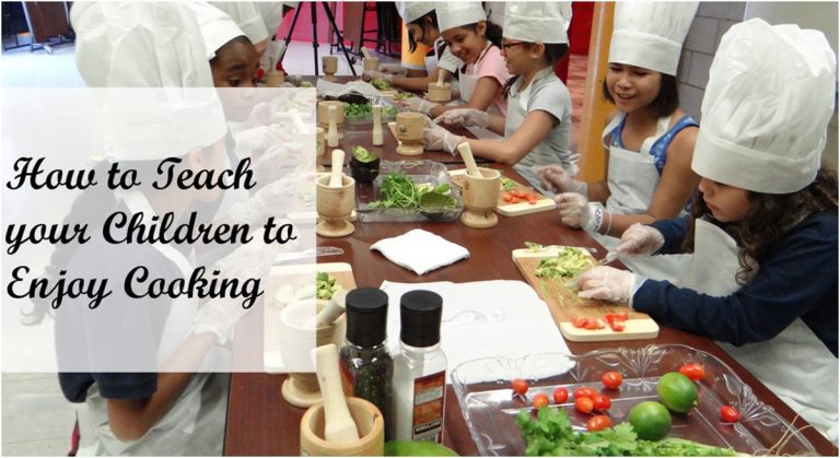 How to Teach your Children to Enjoy Cooking