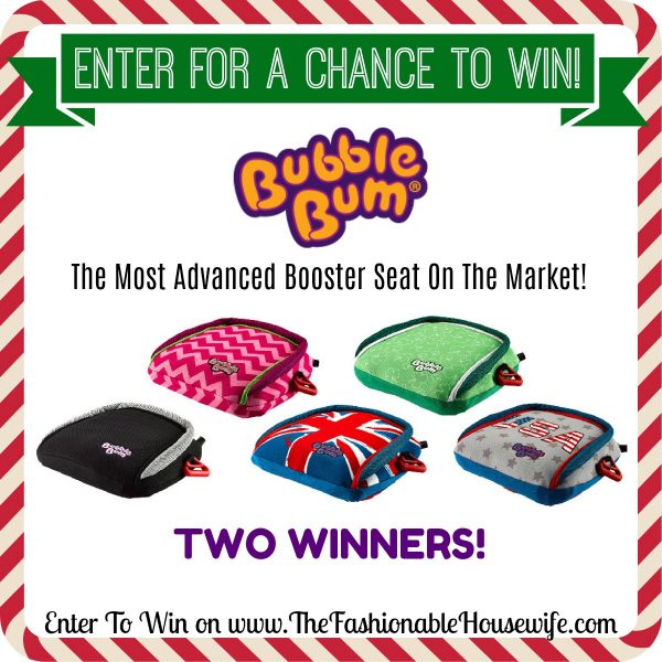 Bubble Bum Booster Seats Giveaway