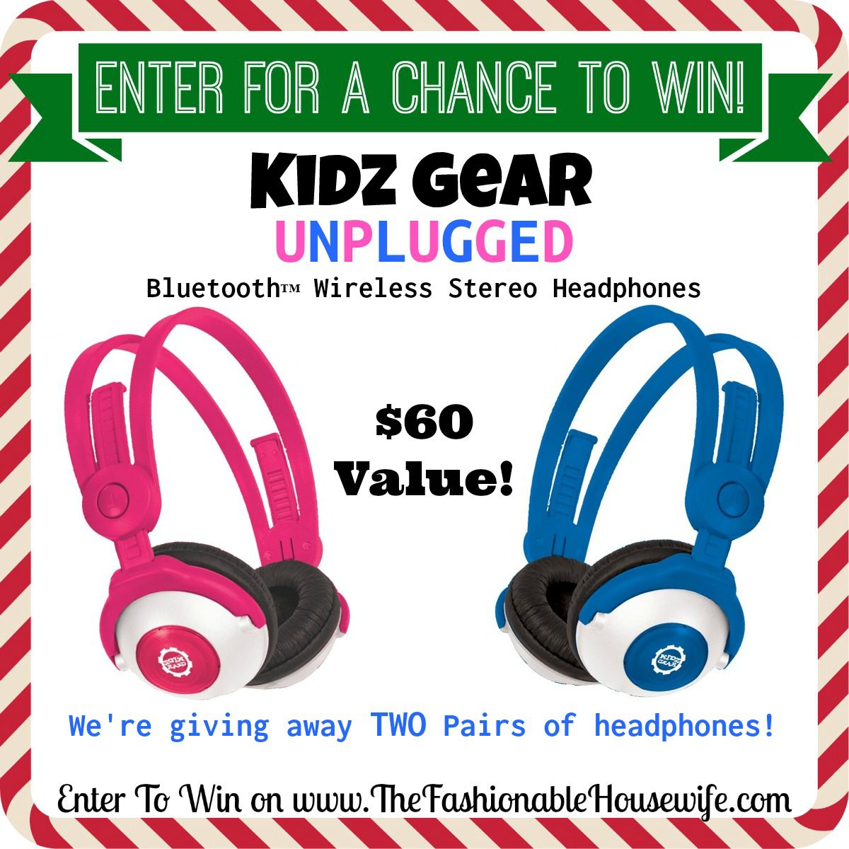 Kidz Gear Unplugged Bluetooth Wireless Headphones