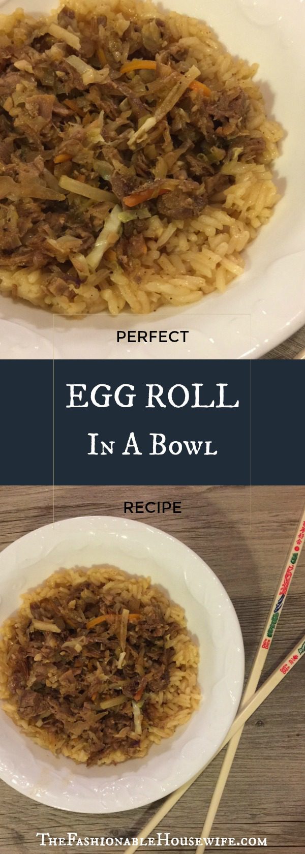 Egg Roll in a bowl recipe