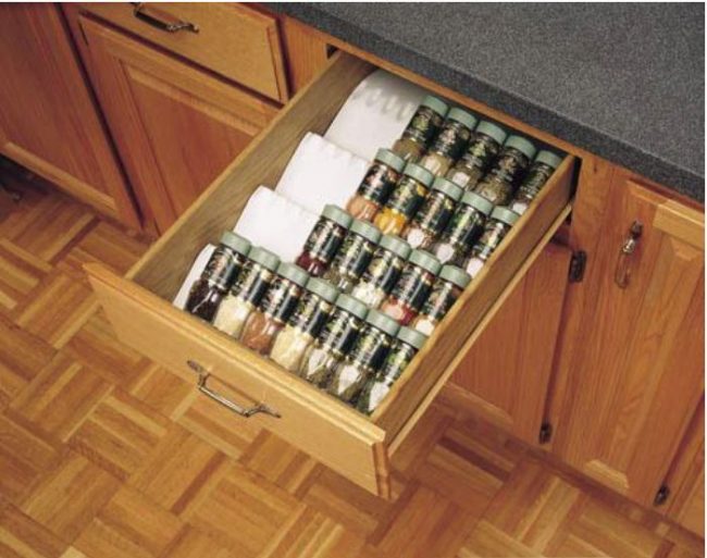 spice drawer