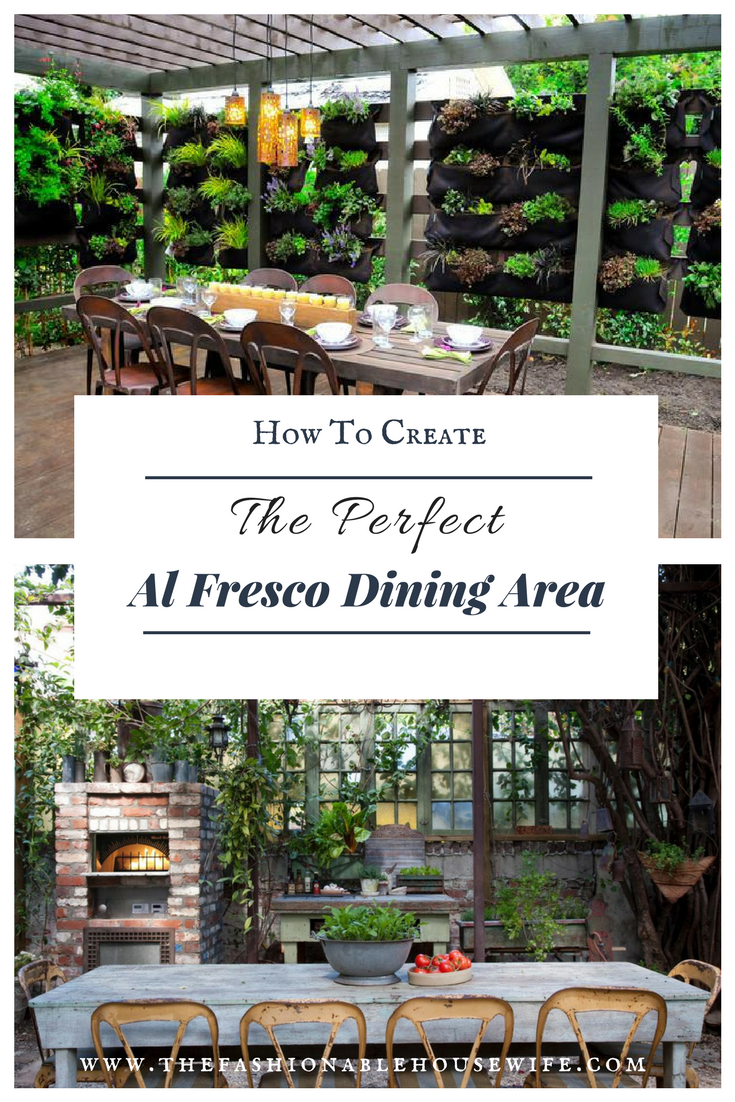 How To Create The Perfect Al Fresco Dining Area